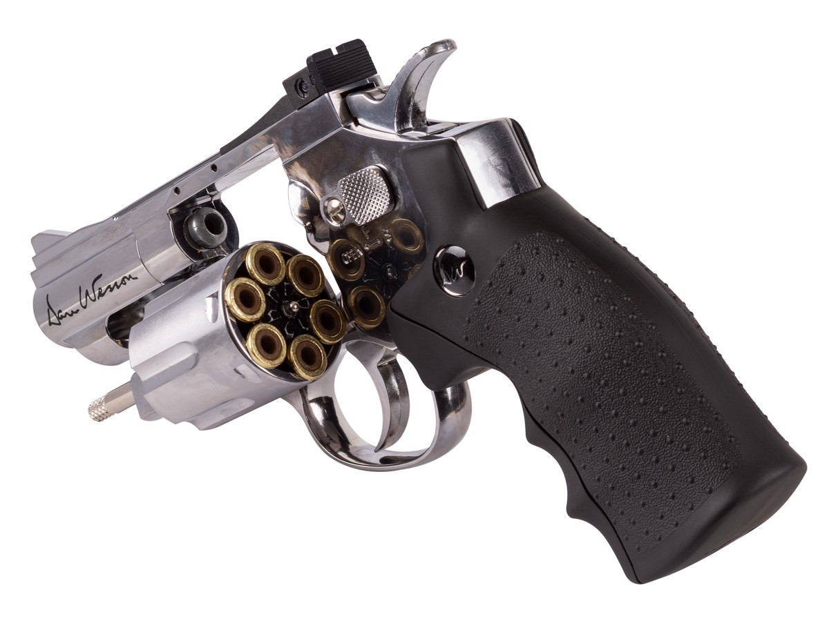 Dan Wesson 2.5" Pellet Revolver, Silver