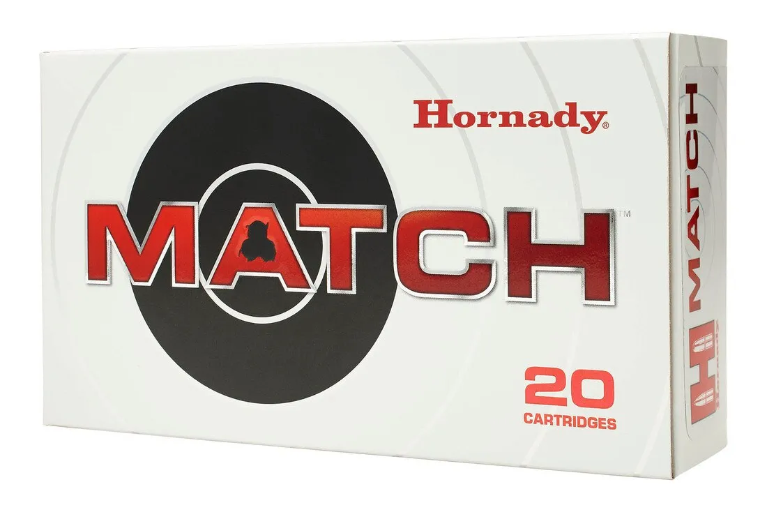 Hornady Match 223 Rem 75gr BTHP – Match Ammo – 20rd