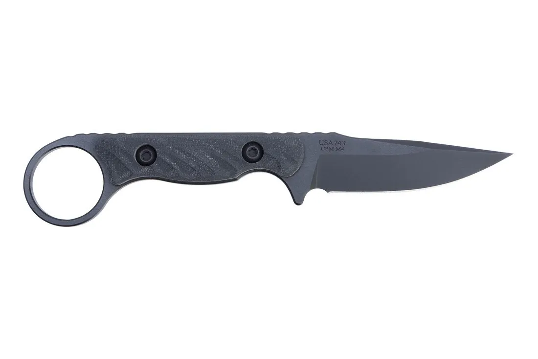 Toor Knives Jank Shank S 3″ Fixed Blade Knife – SOCOM Black