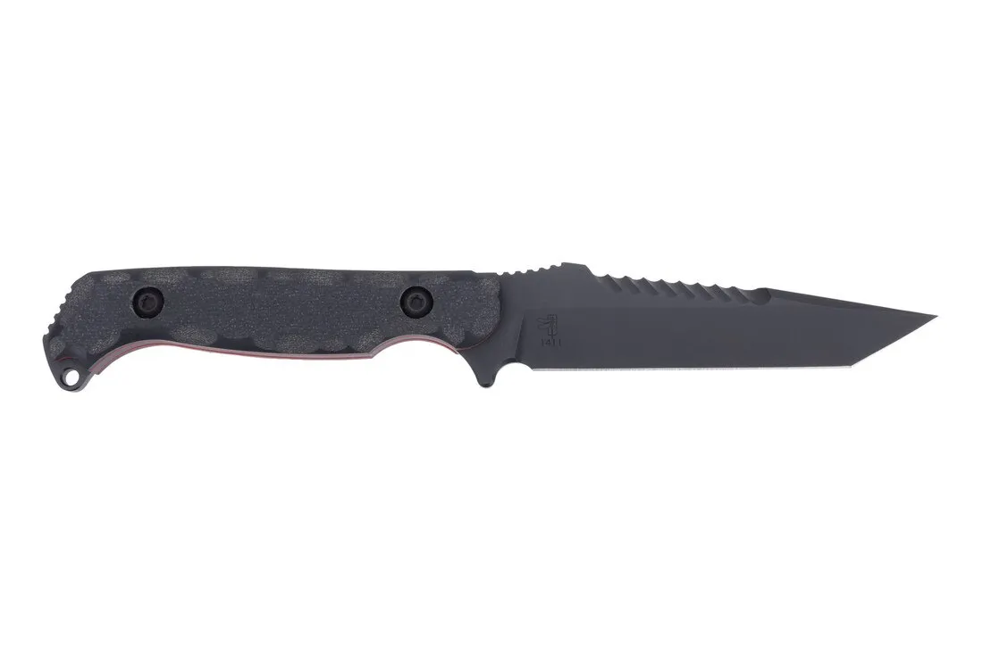 Toor Knives Darter T 4.25″ Fixed Blade Knife – Shadow Black