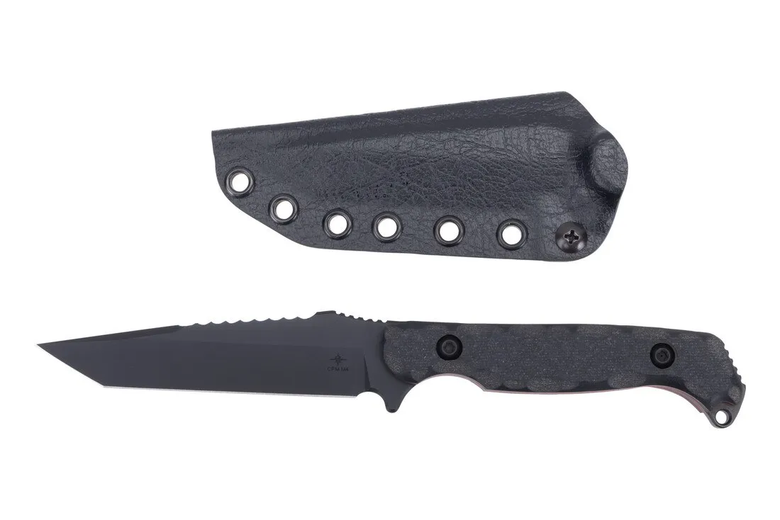 Toor Knives Darter T 4.25″ Fixed Blade Knife – Shadow Black