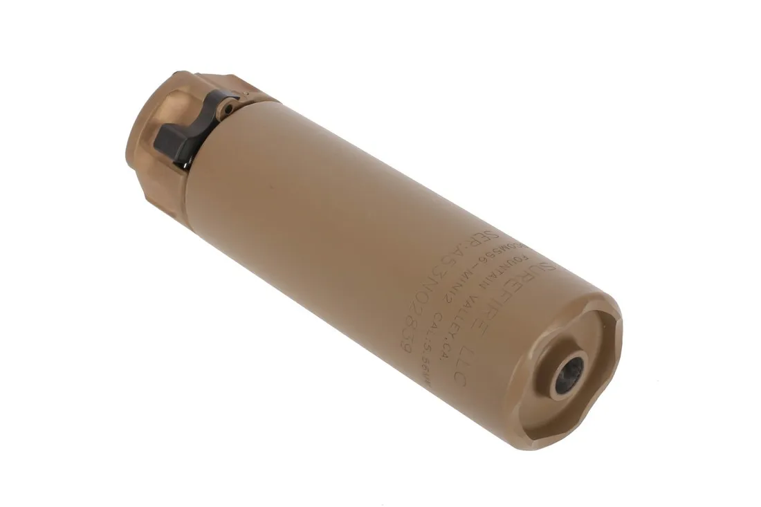 SureFire SOCOM 2 Series MINI 5.56 NATO Silencer – FDE