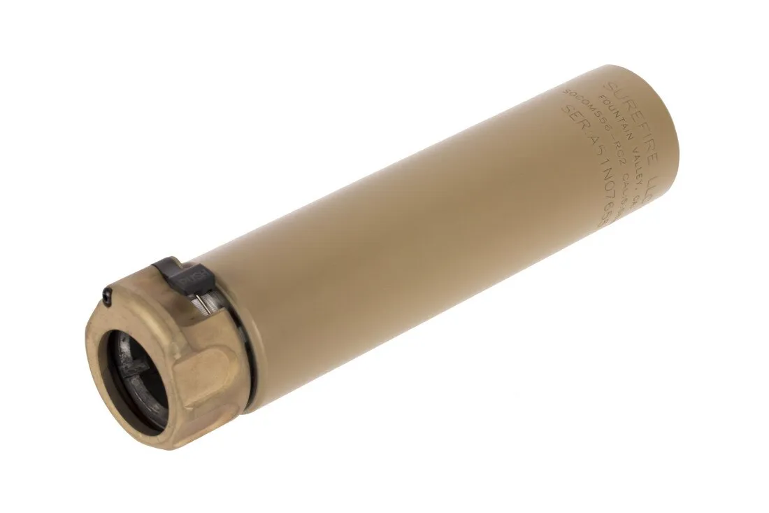 SureFire SOCOM RC2 5.56 Sound Suppressor - Flat Dark Earth