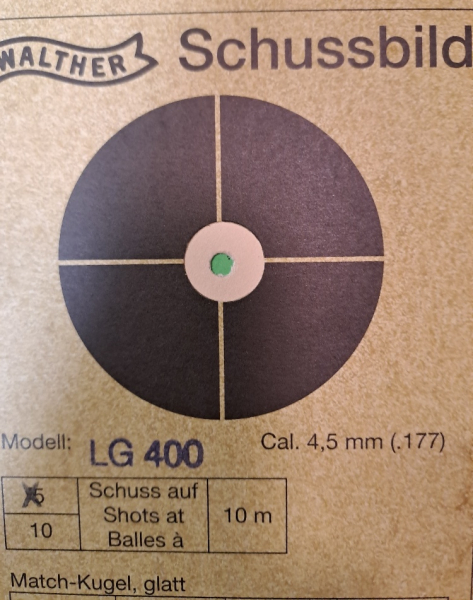 Walther LG400 E Monotec mit Centra Spy
