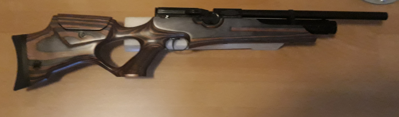 Hw 100 Cal 5.5 F.S.B. with plywood stock for sale