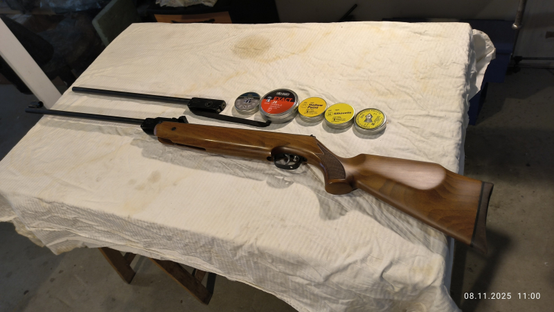Weihrauch HW80 -5mm with additional barrel 4.5mm