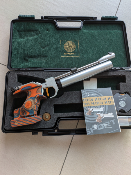 Steyr LP 2 with top Tuning Very little used
