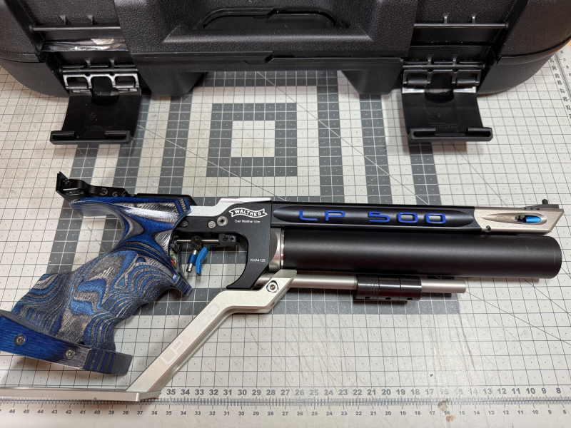 Walther LP500-E Pad Blue Angel