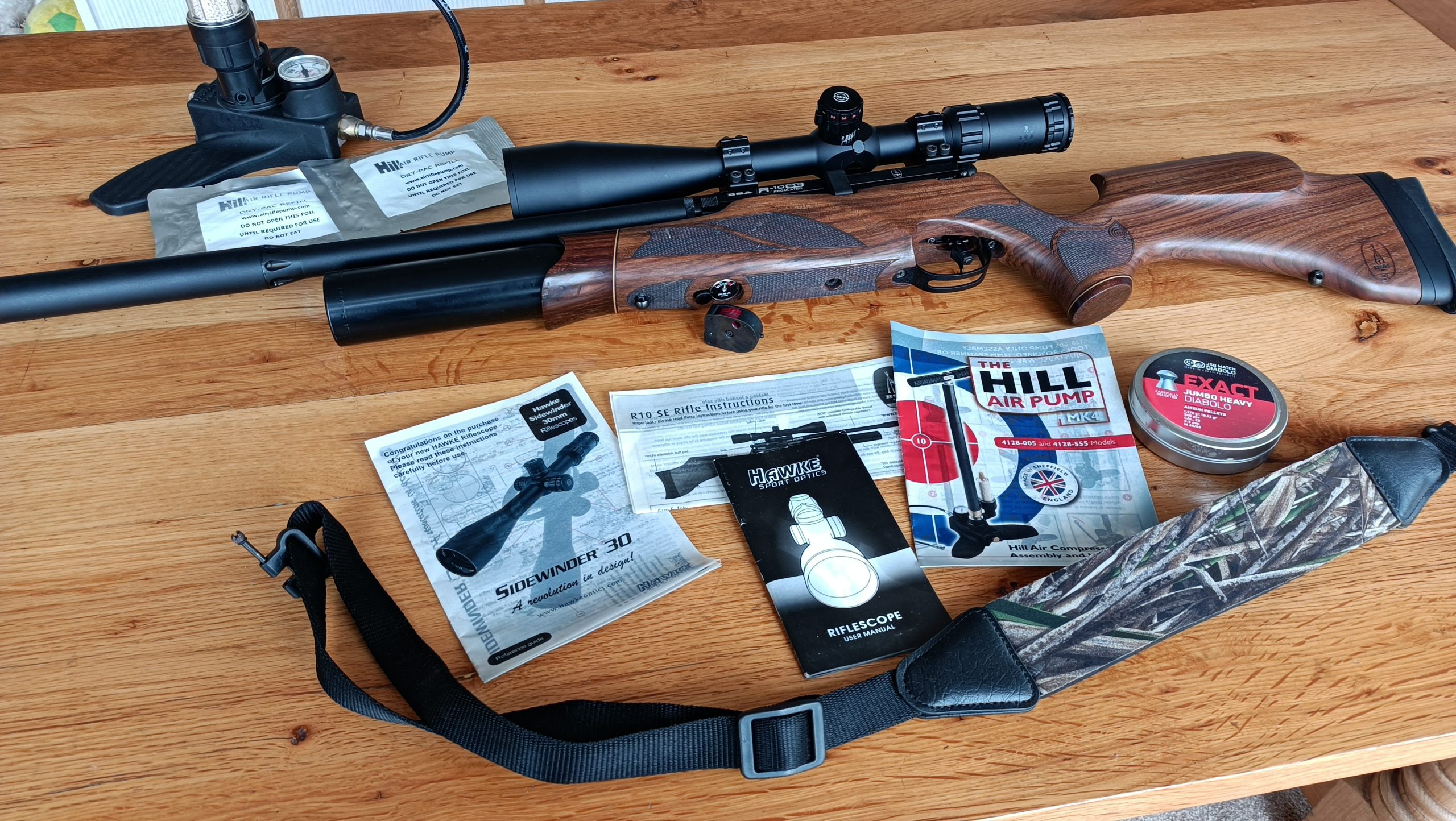 BSA R10 SE and Sidewinder Scope