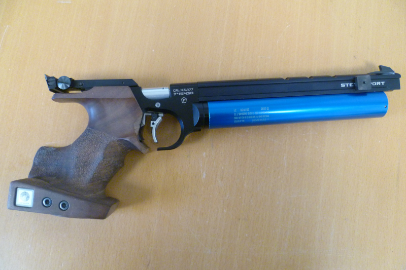Match Air Pistol Steyr LP 10  BLUE