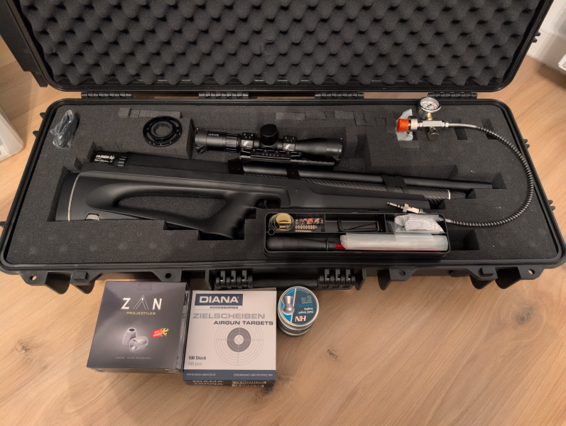 Huben K1 .22 cal Complete Set with Residual Warranty