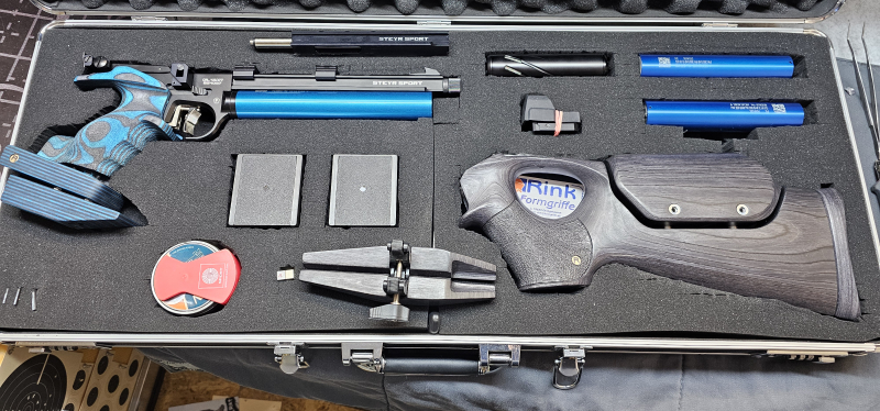 Steyr LP 50 RF Rapid Fire Pistol 4.5 mm