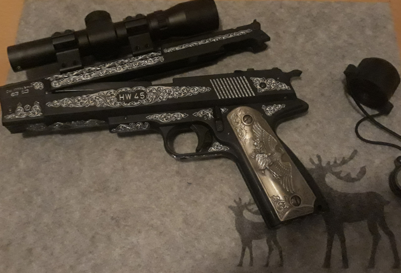 Special Edition Hw 45 Luxury Cal 4.5 with F Marking