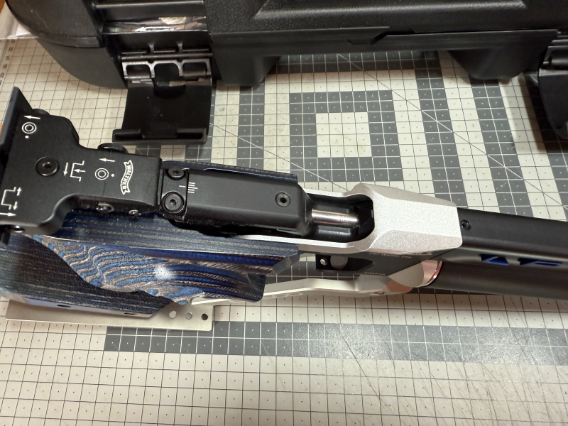 Walther LP500-E Pad Blue Angel