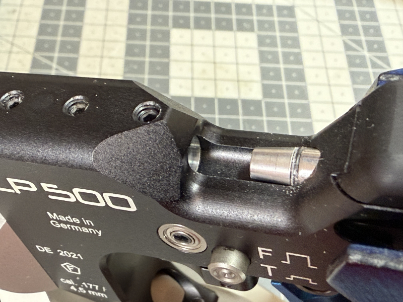 Walther LP500-E Pad Blue Angel