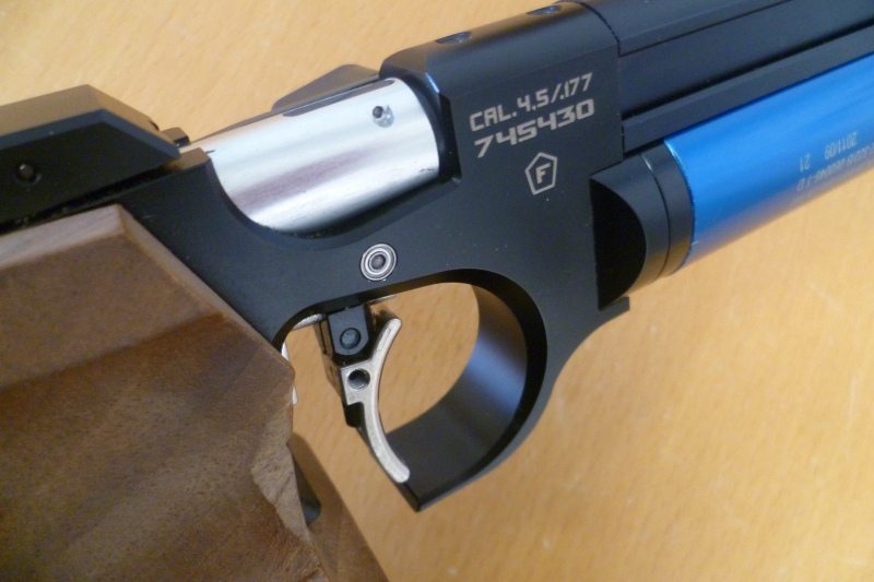 Match Air Pistol Steyr LP 10  BLUE