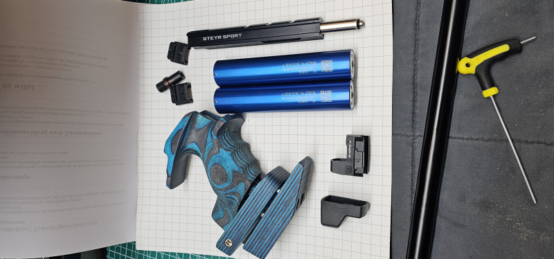 Steyr LP 50 RF Rapid Fire Pistol 4.5 mm