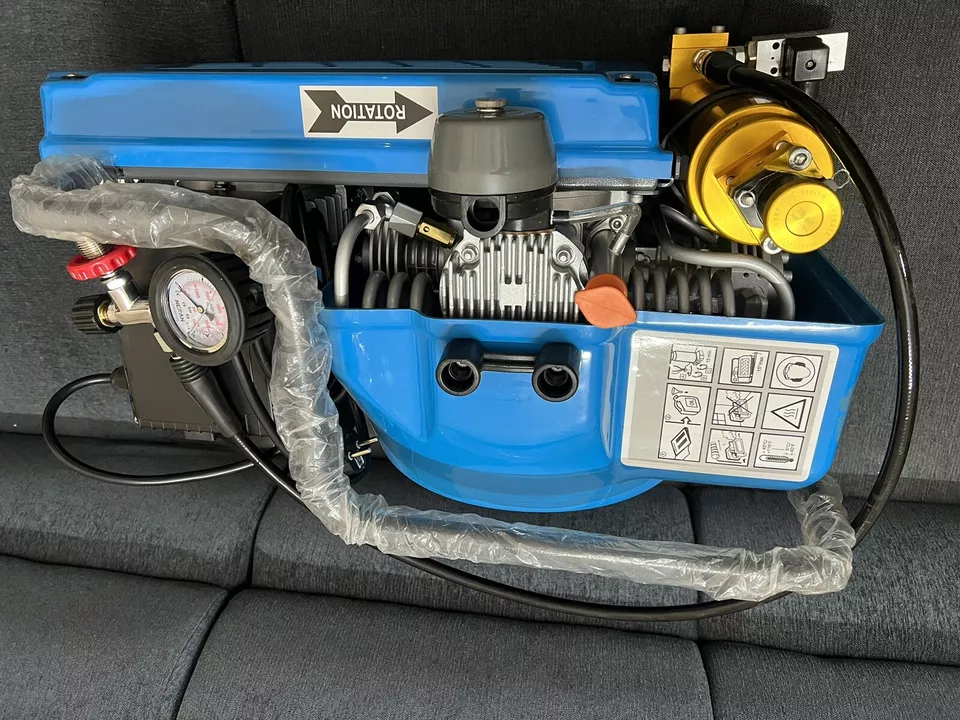 BREATHING AIR COMPRESSOR SCUBA DIVING AND SCBA 4500 PSI 100LMIN. 300 BAR 3.5CFM
