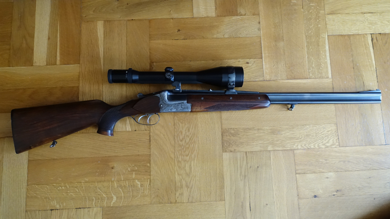 Merkel BDB 221E 8x57JRS  Zeiss Diavari 3-12×56