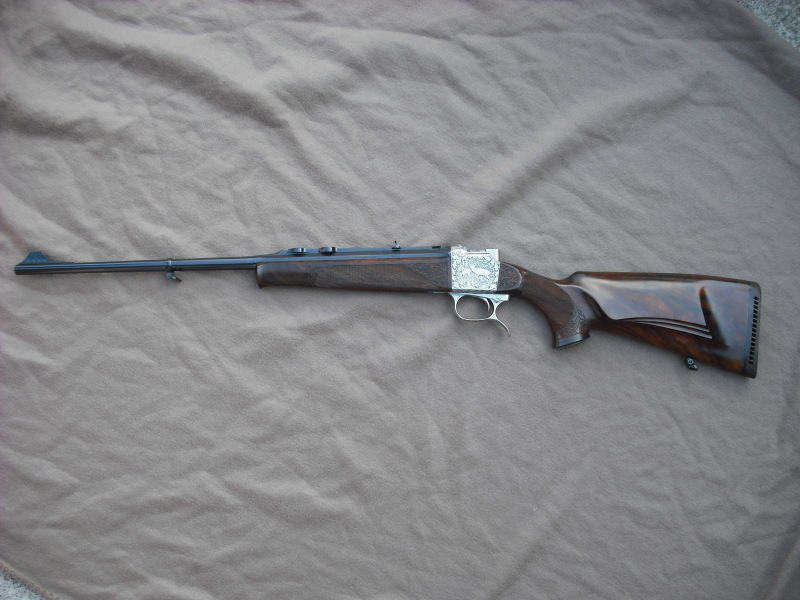Blaser block rifle luxury version