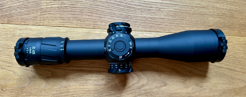 ZCO Zero Compronise rifle scope ZC420 4-20x50 MPCT1 reticle – as good as new!