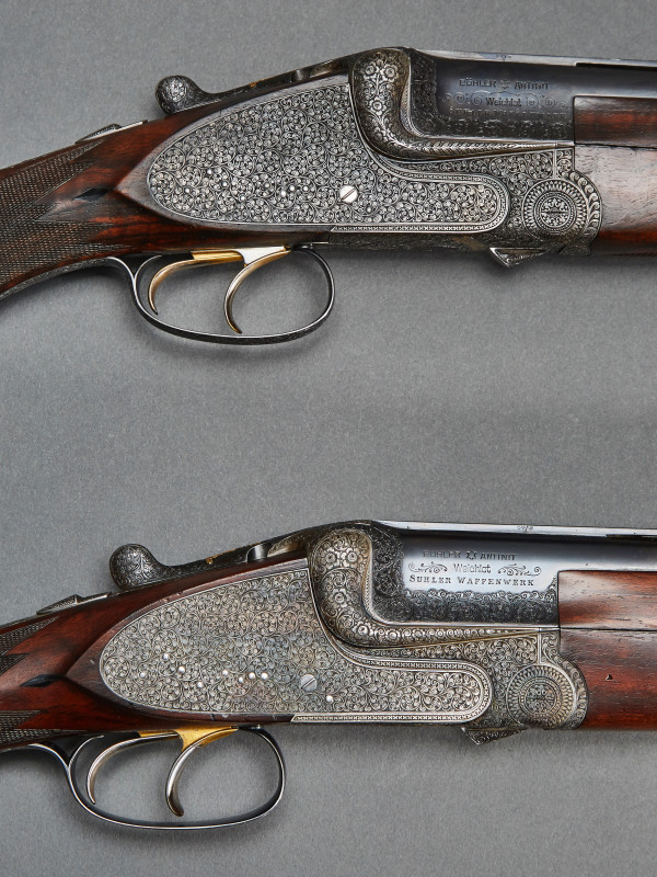 Pair of MERKEL Brothers Shotguns