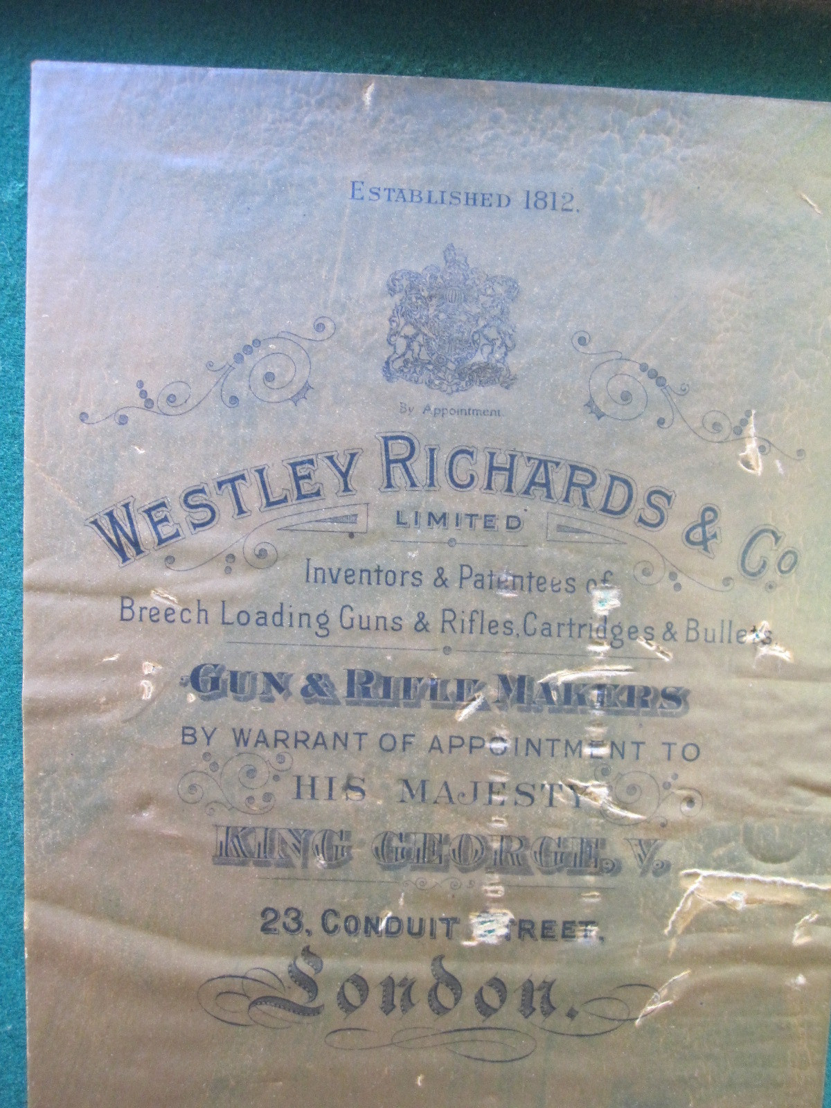 Westley Richards OVUNDO Kal. 9,3x74R