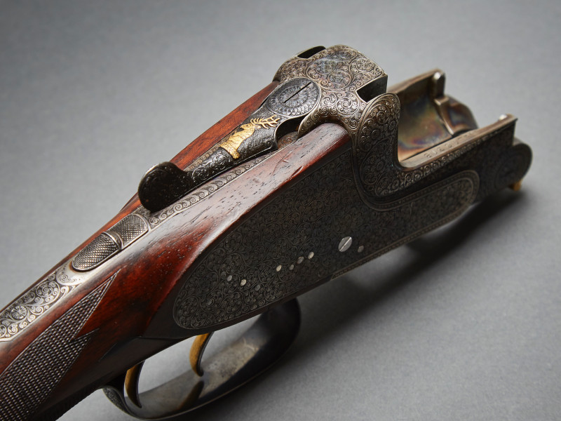 Pair of MERKEL Brothers Shotguns