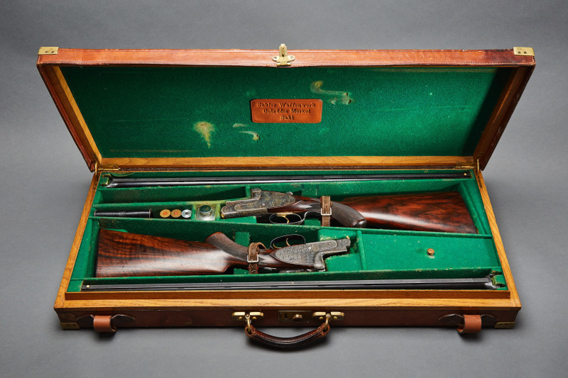 Pair of MERKEL Brothers Shotguns