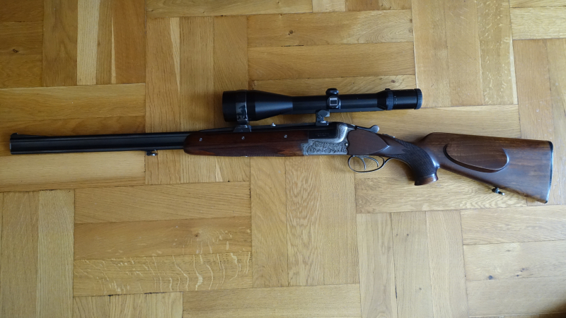 Merkel BDB 221E 8x57JRS  Zeiss Diavari 3-12×56