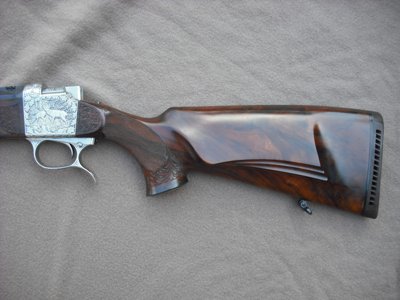 Blaser block rifle luxury version