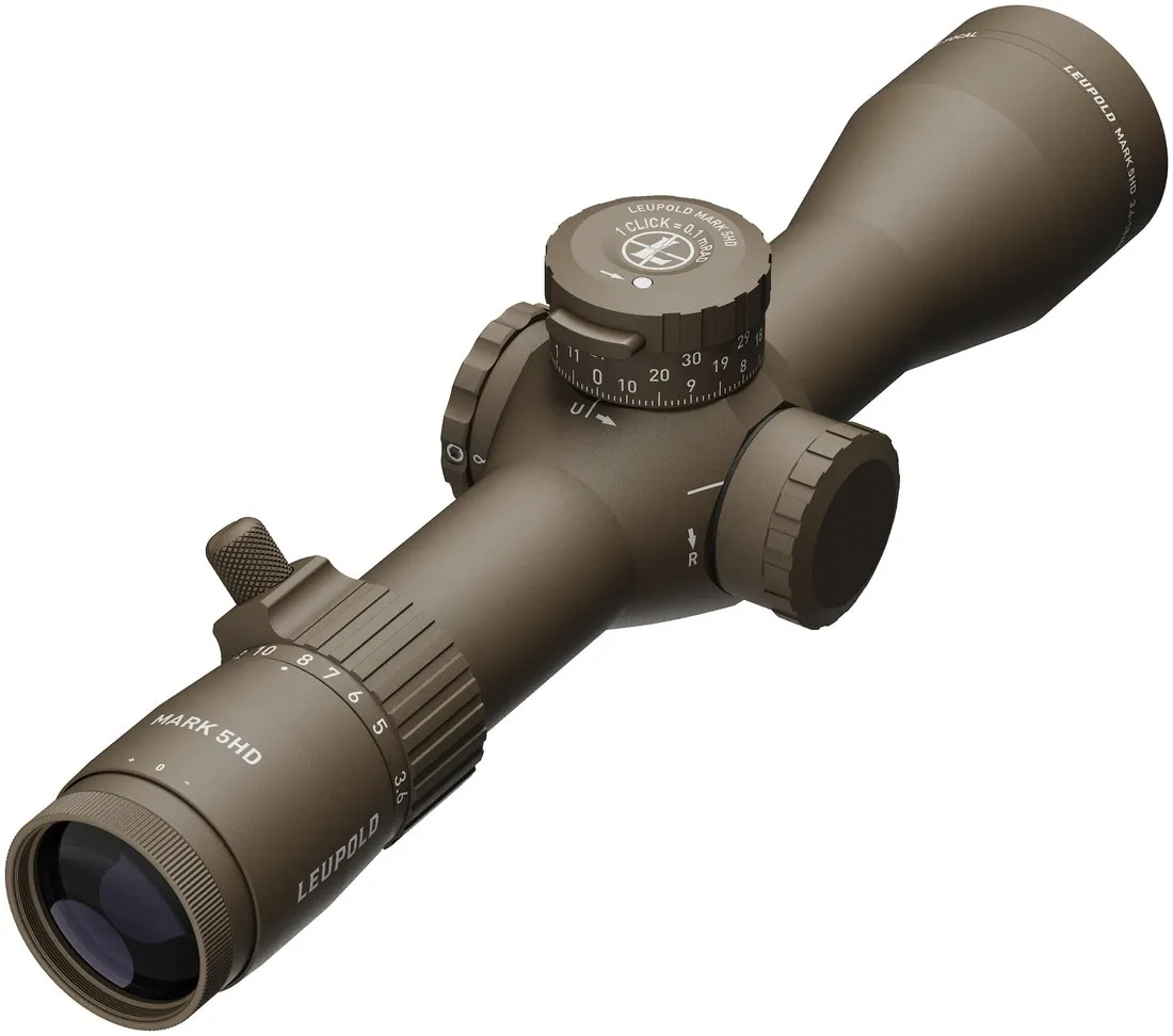 Leupold Mark 5HD 3.6-18×44 Tremor 3 FFP FDE Scope