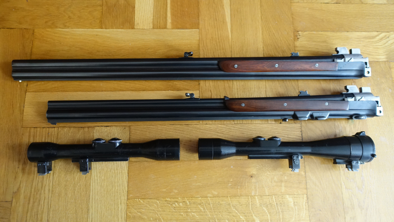 Merkel BDB 221E 8x57JRS  Zeiss Diavari 3-12x56