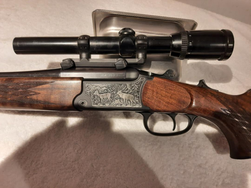 Blaser Over-and-under Double Rifle BB97Luxus Classic Single Trigger 30R Blaser