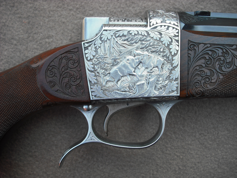 Blaser block rifle luxury version