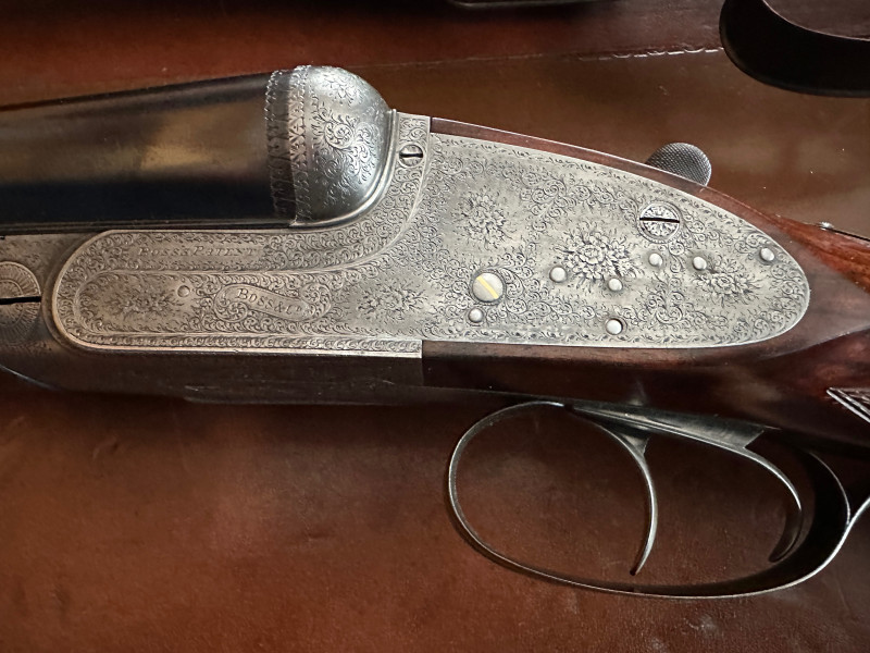 Pair of shotguns BOSS & Co 1270 ejectors leather case SN 52235224 DREAM PAIR